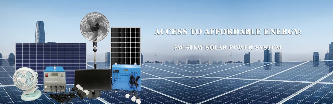 Portable All in One Solar Home System Solar Home Lighting Kits