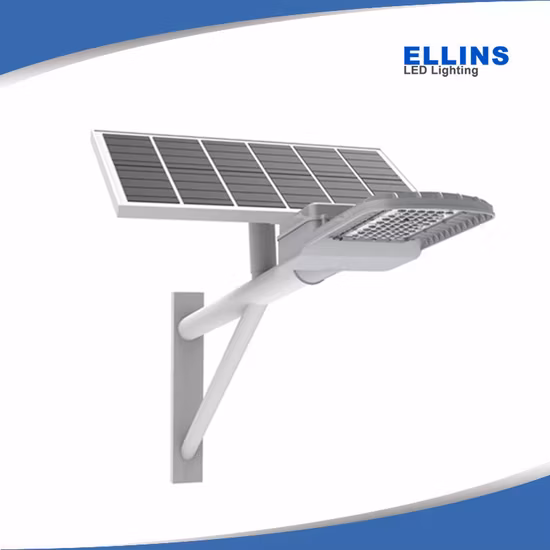 Luces de jardín todo en dos farolas LED solares 30W 50W 100W 120W para alumbrado público