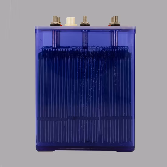 35 años de vida Ni-Fe de hierro de níquel 12V 60ah 200ah 250ah Batería de Ni-Fe de hierro de níquel de ciclo profundo Batería solar para paneles solares